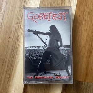 GOREFEST - The Eindhoven Insanity 1993 Cassette (Collectible) Nuclear Blast